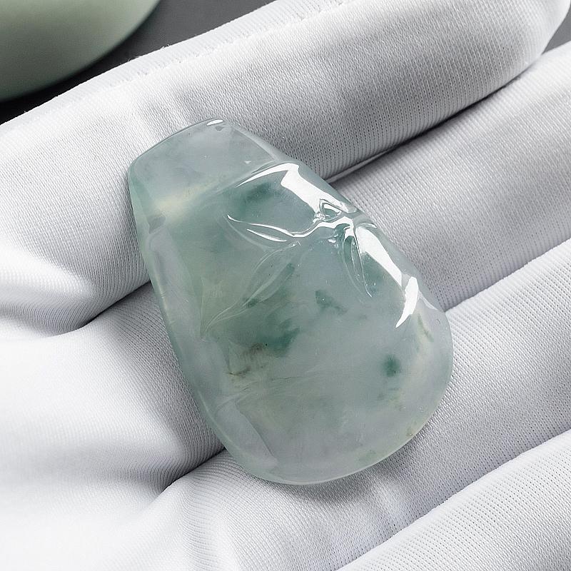 翡翠竹节吊坠 - 红掌柜珠宝