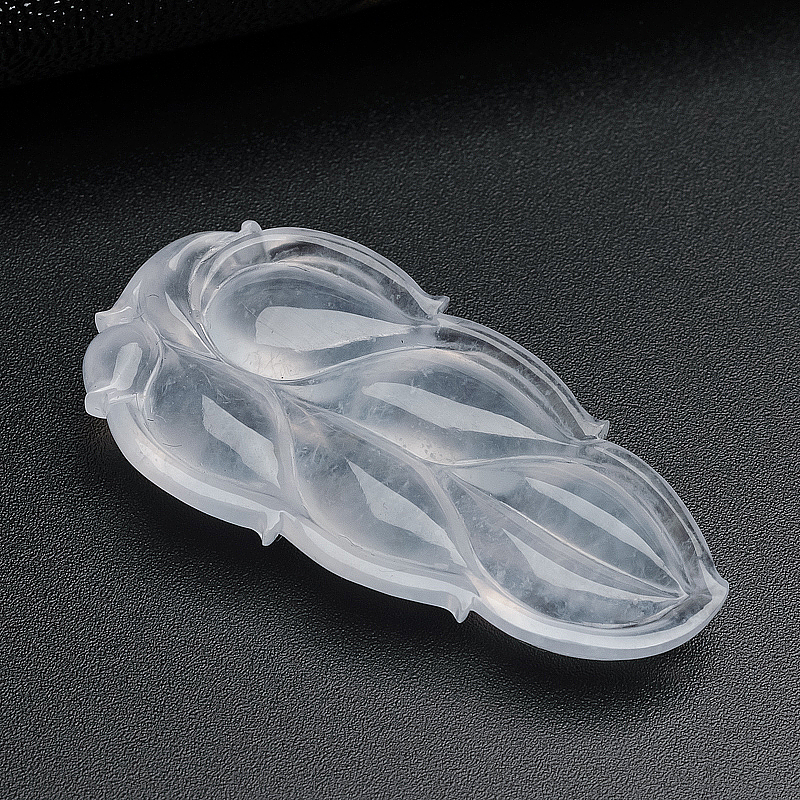 糯种飘阳绿翡翠吊坠-红掌柜