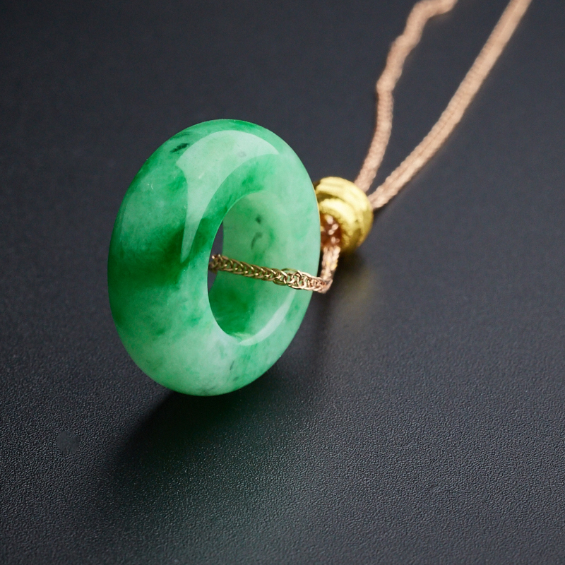 平安扣套链-红掌柜珠宝