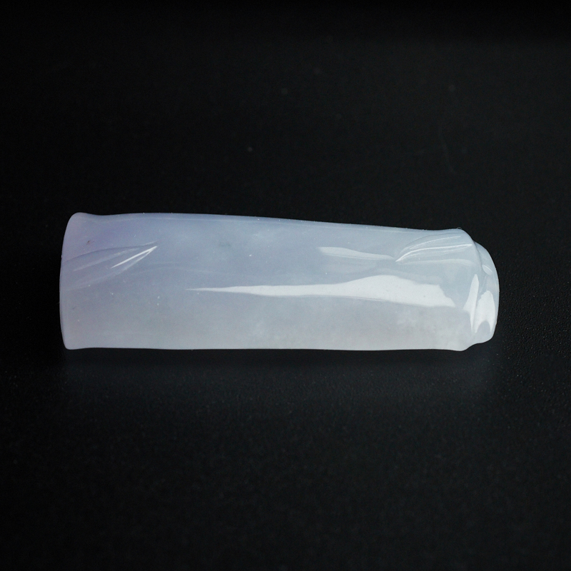 糯种翡翠吊坠-红掌柜