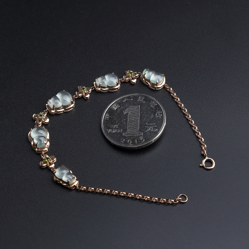 翡翠手链-红掌柜