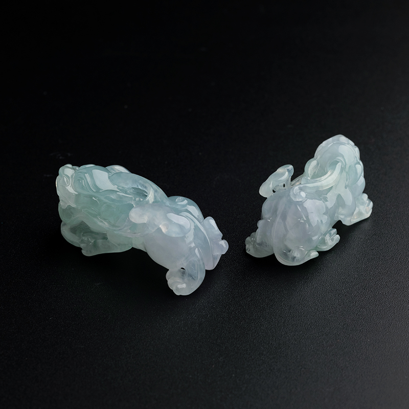 蓝底貔貅-红掌柜珠宝