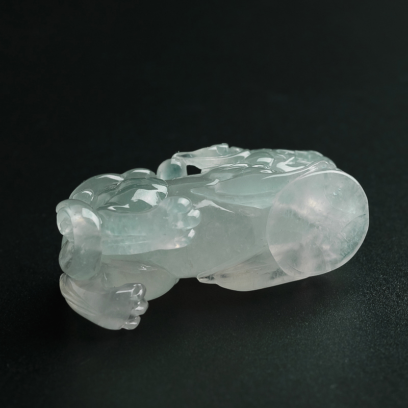 缅甸翡翠貔貅摆件 - 红掌柜珠宝