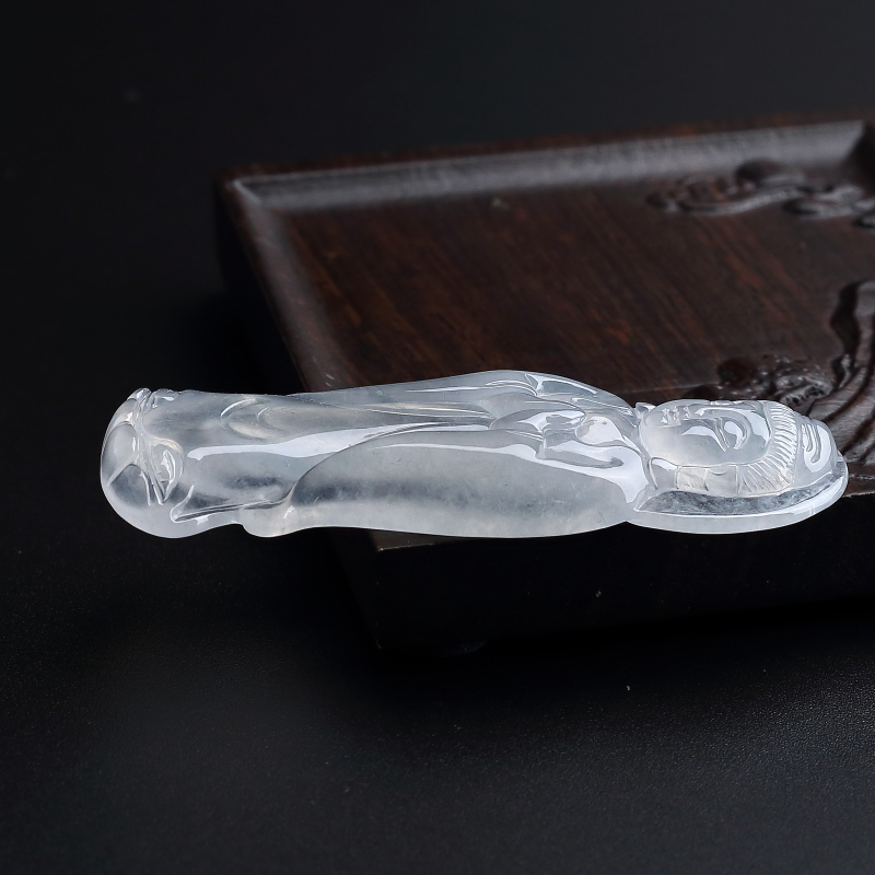 翡翠观音吊坠 - 红掌柜