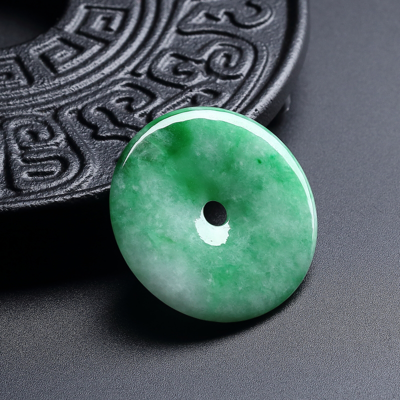 糯种翡翠-红掌柜