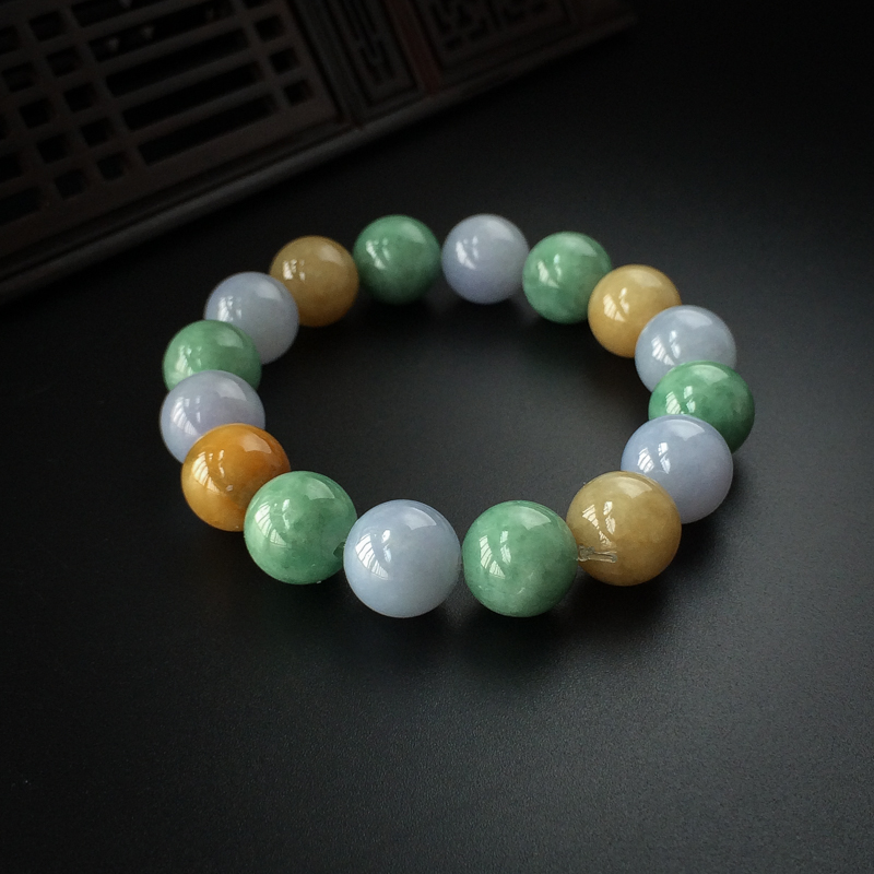 翡翠手串-红掌柜