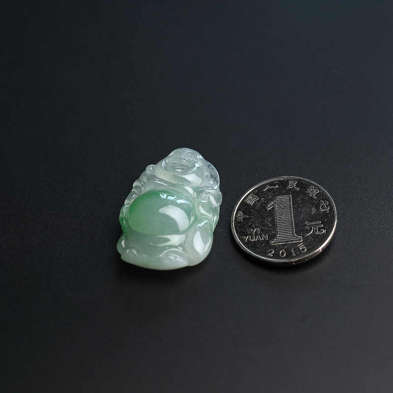 翡翠站佛-红掌柜