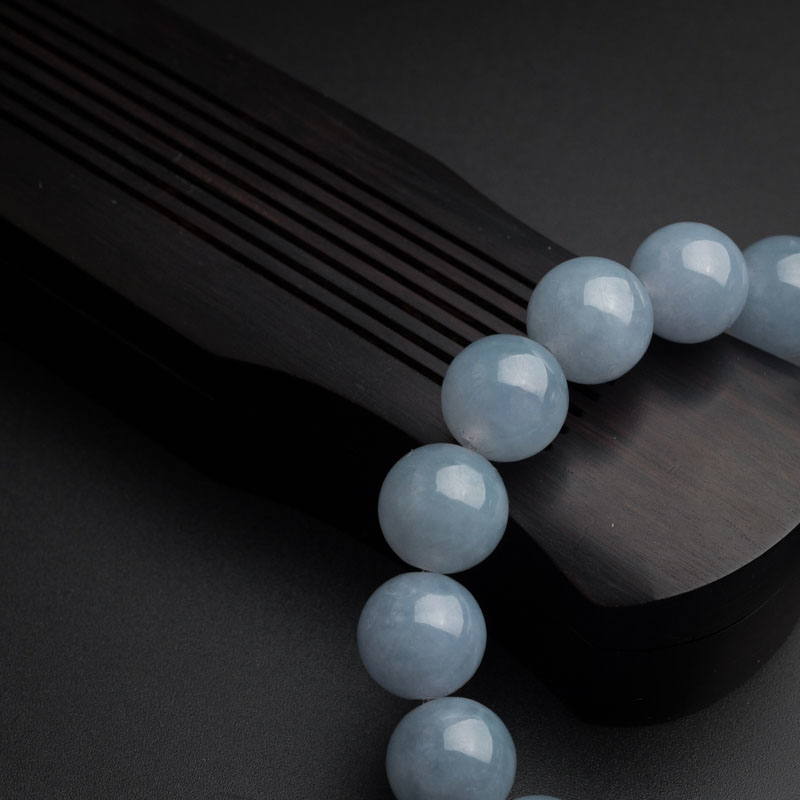 缅甸紫罗兰翡翠手串 - 红掌柜