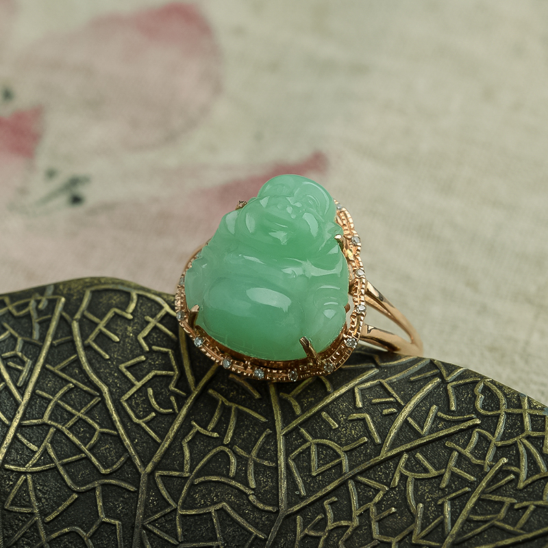 翡翠戒指-红掌柜珠宝