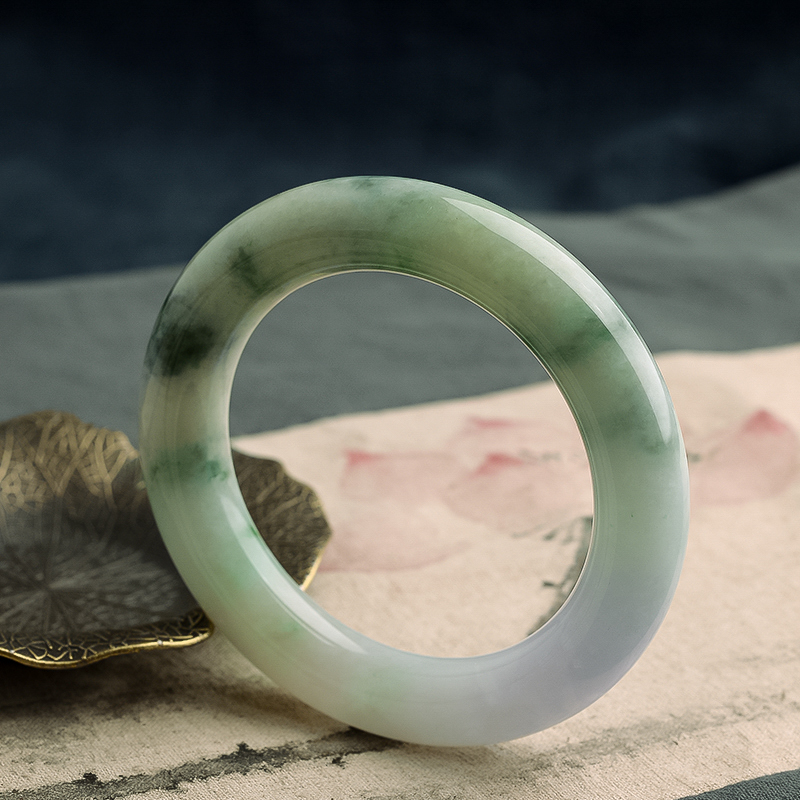 缅甸翡翠手镯 - 红掌柜珠宝