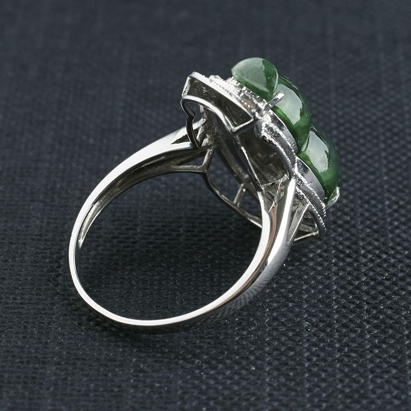 翡翠葫芦戒指-红掌柜珠宝