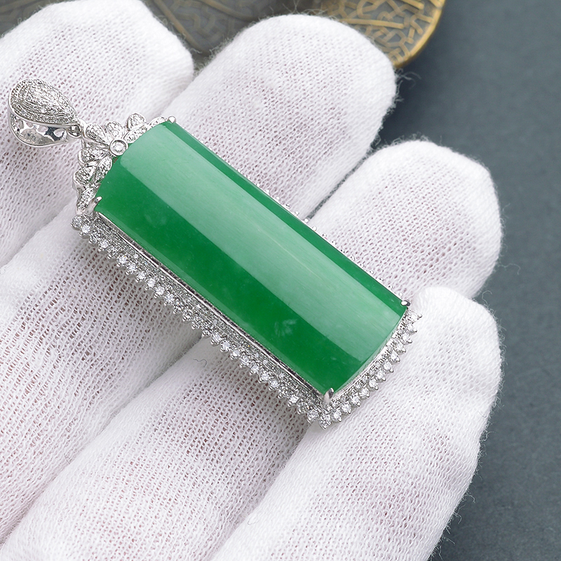 缅甸翡翠挂件 - 红掌柜珠宝