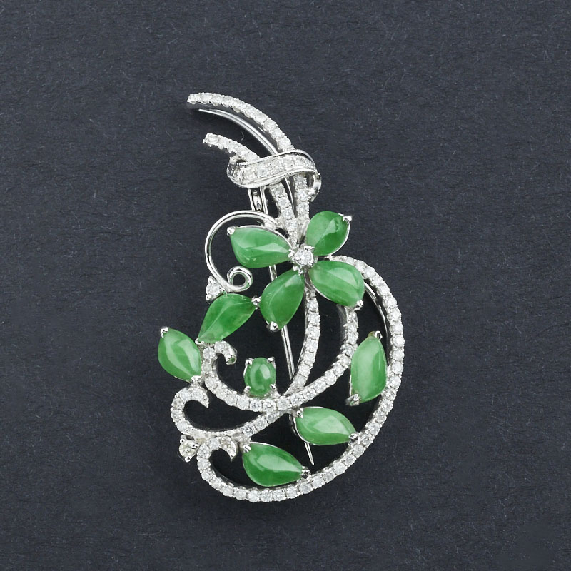 翡翠吊坠-红掌柜珠宝