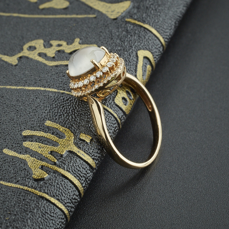 高冰翡翠戒指-红掌柜