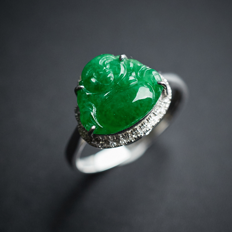 翡翠戒指-红掌柜珠宝