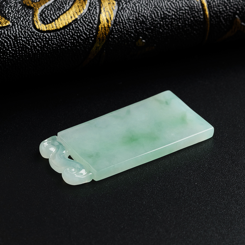 浅绿飘花牌-红掌柜珠宝