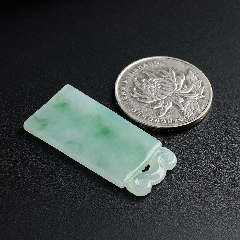 无事牌吊坠-红掌柜珠宝