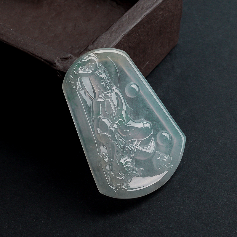 观音吊坠-红掌柜珠宝