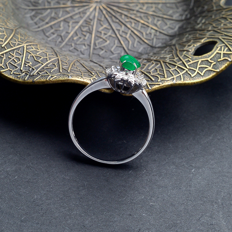 翡翠葫芦戒指 - 红掌柜珠宝