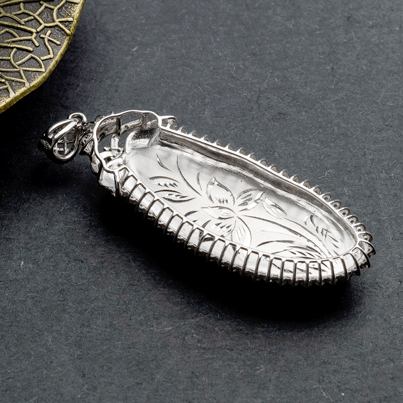 糯种翡翠吊坠-红掌柜珠宝