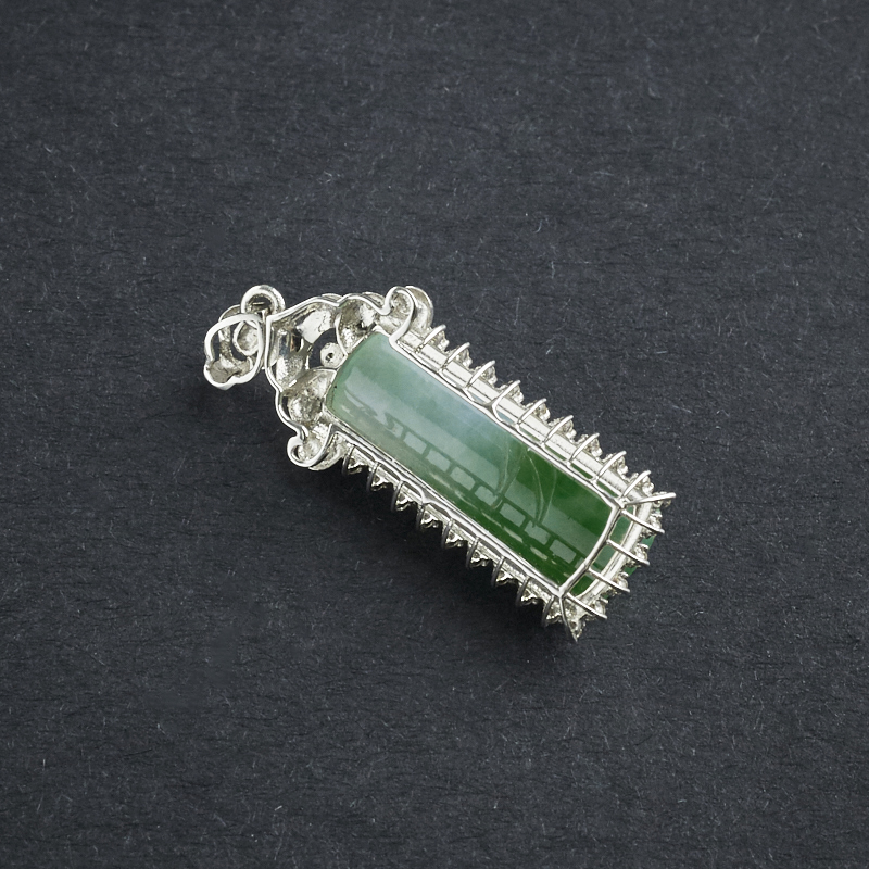 糯种翡翠吊坠-红掌柜珠宝