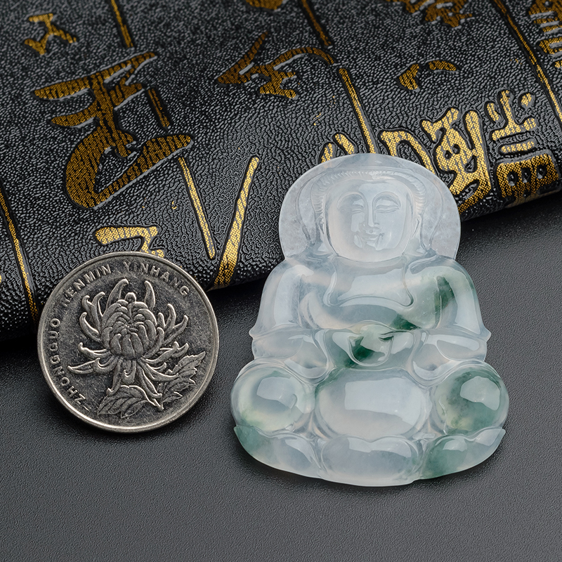 缅甸翡翠观音-红掌柜珠宝