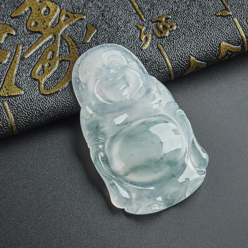 飘花站佛吊坠 - 红掌柜珠宝