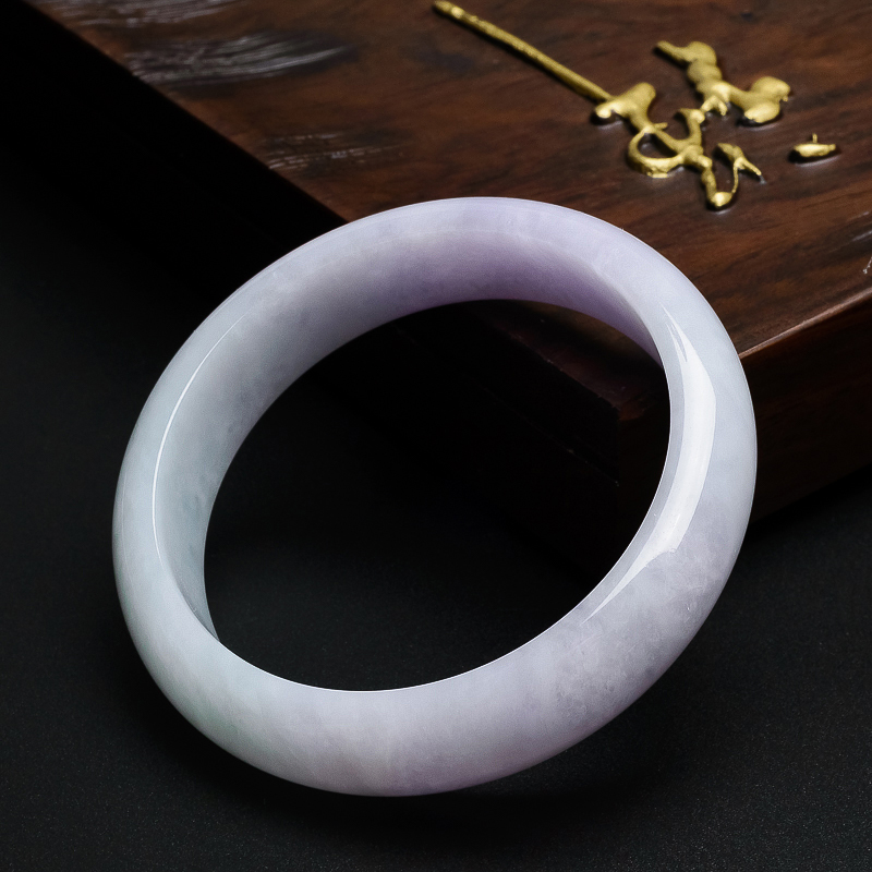 翡翠糯种手镯-红掌柜珠宝