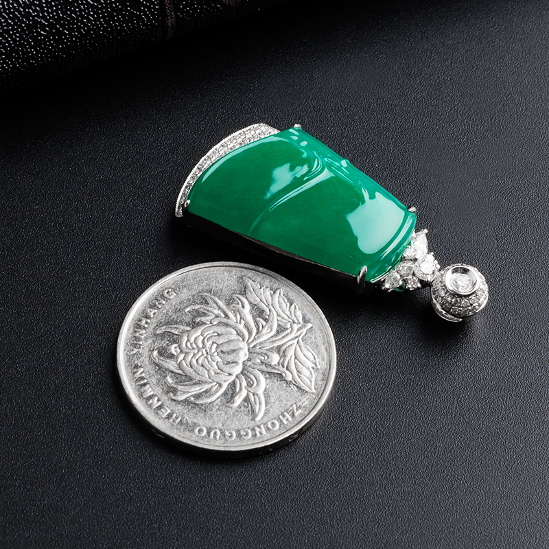 缅甸翡翠挂件 - 红掌柜珠宝