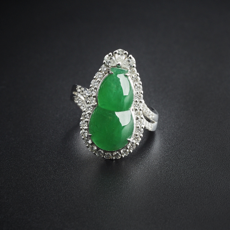 翡翠戒指-红掌柜珠宝