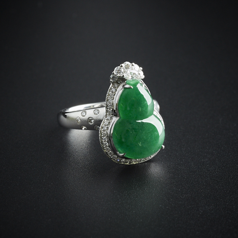 翡翠戒指 - 红掌柜珠宝