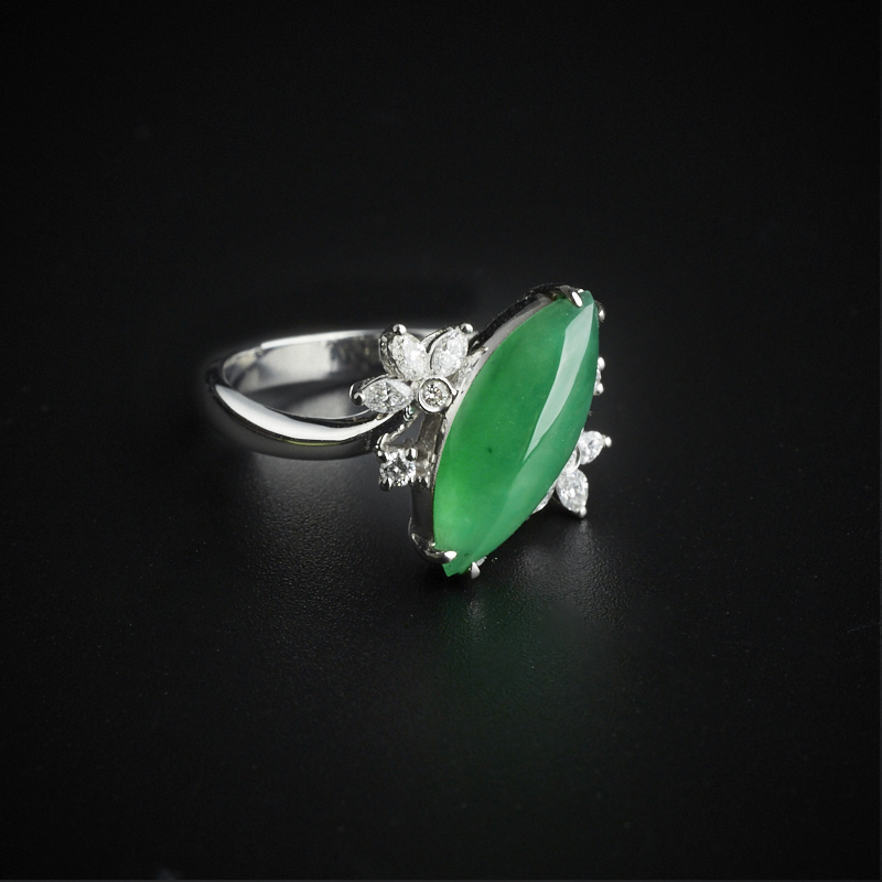 翡翠戒指-红掌柜珠宝