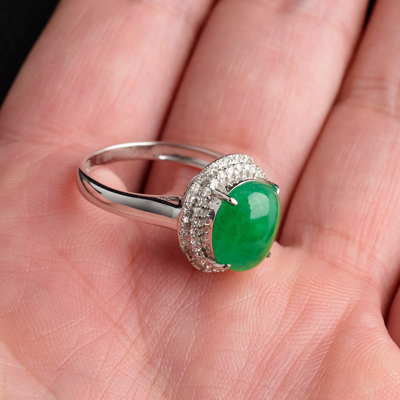 阳绿翡翠-红掌柜珠宝