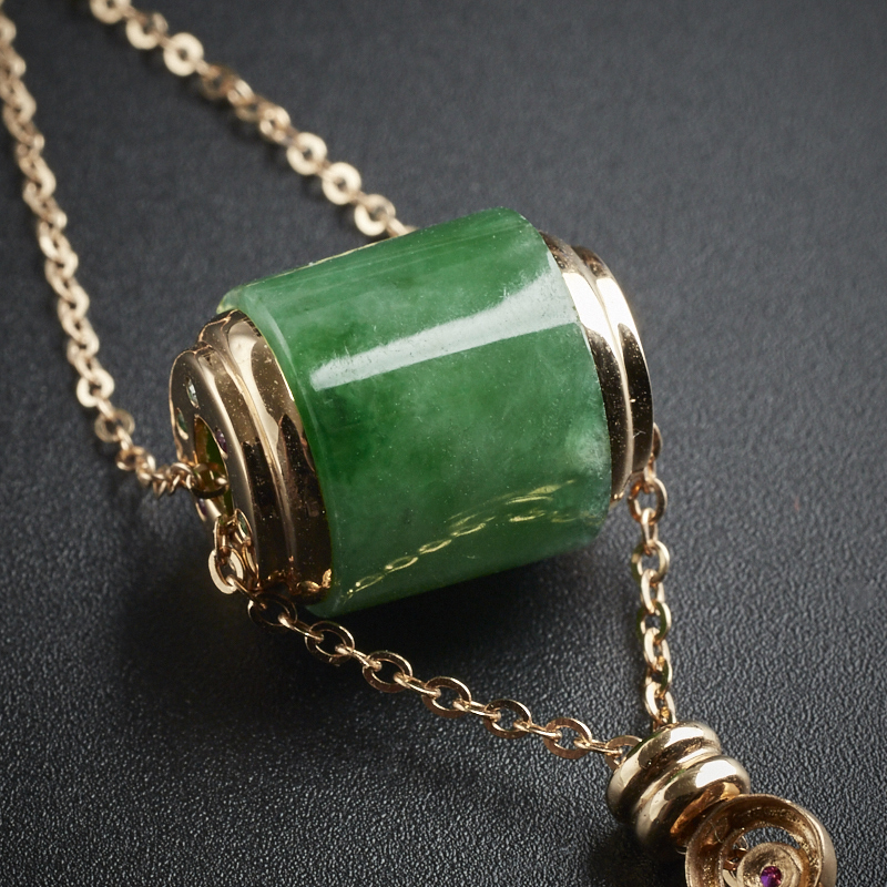 镶嵌路路通吊坠-红掌柜珠宝