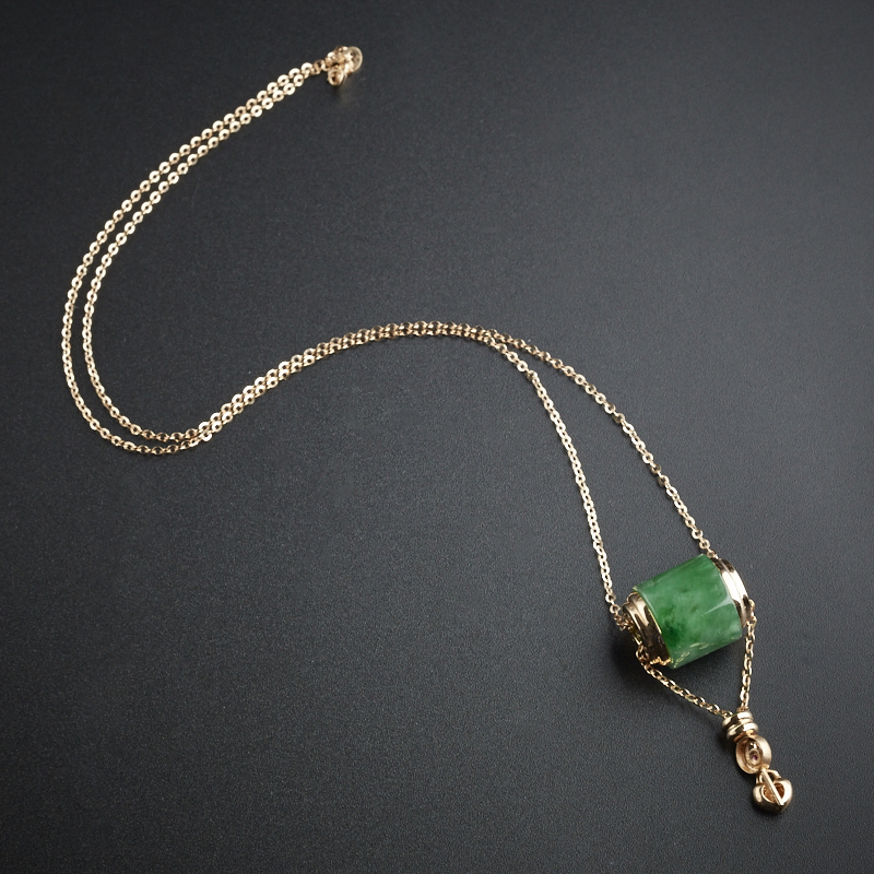 天然翡翠吊坠-红掌柜珠宝