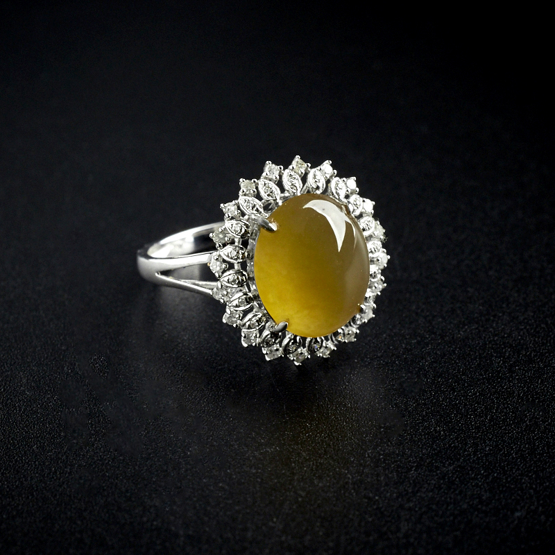 翡翠戒指-红掌柜珠宝