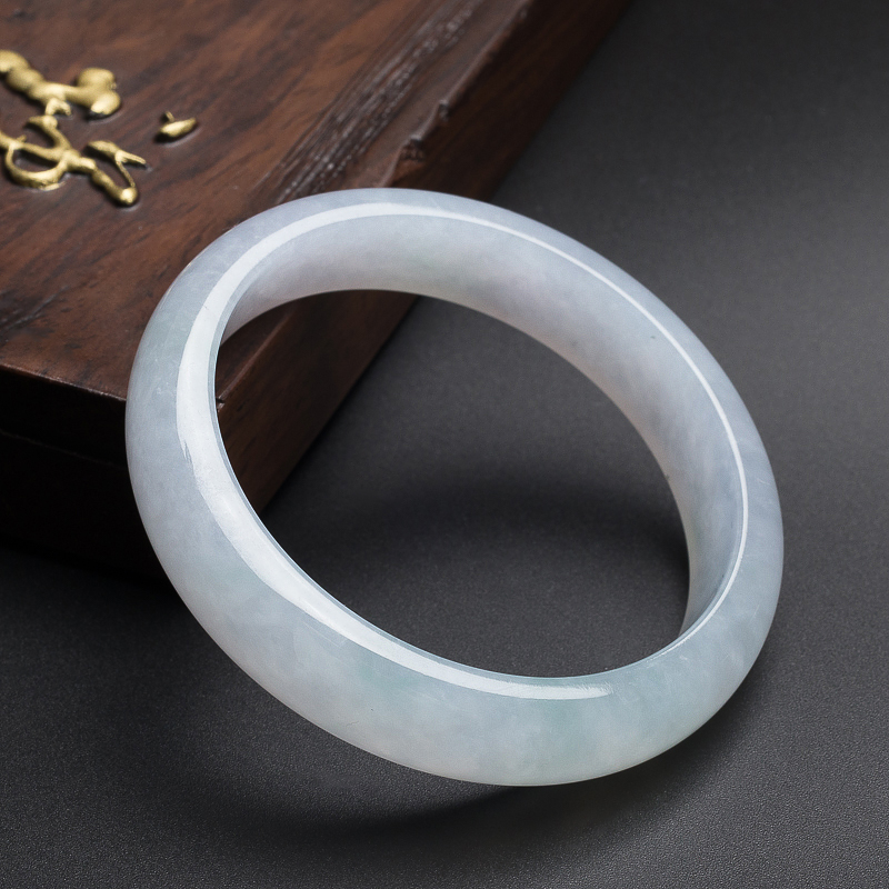 细糯种翡翠手镯-红掌柜珠宝