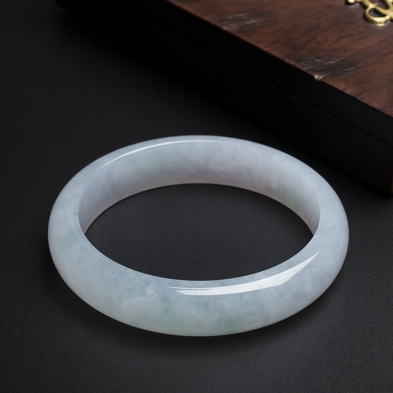 天然翡翠手镯-红掌柜珠宝