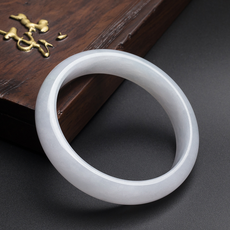 细糯种翡翠手镯-红掌柜珠宝