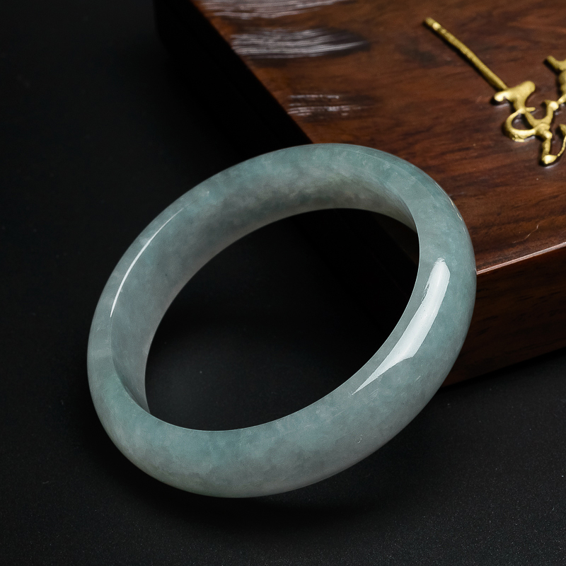 糯种翡翠手镯-红掌柜珠宝