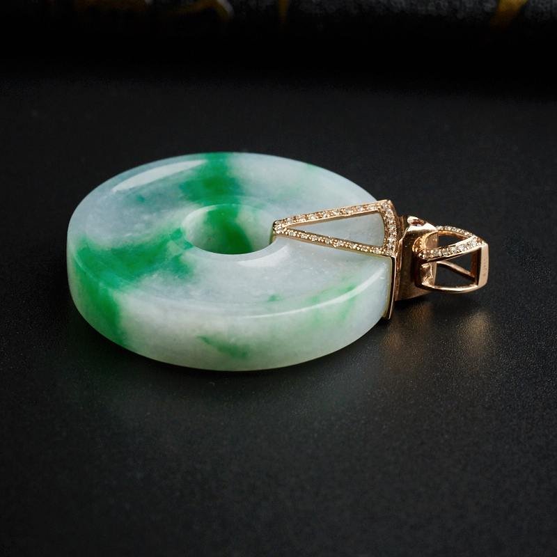 翡翠平安扣-红掌柜珠宝