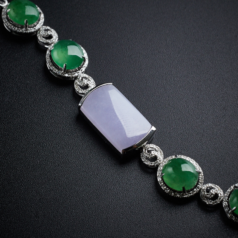 冰糯种手链-红掌柜珠宝