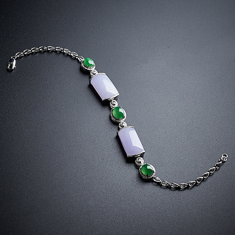 翡翠手链-红掌柜珠宝