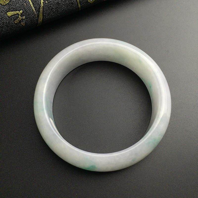 缅甸A货翡翠手镯 - 红掌柜珠宝