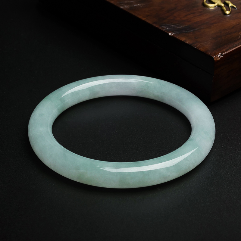天然翡翠手镯-红掌柜珠宝