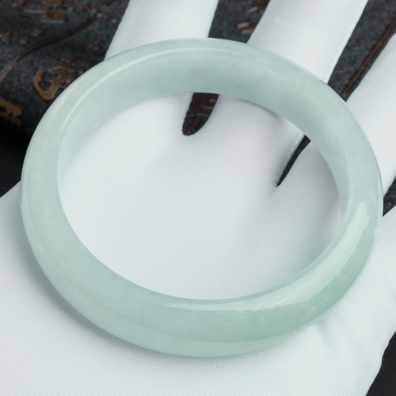 缅甸翡翠手镯-红掌柜