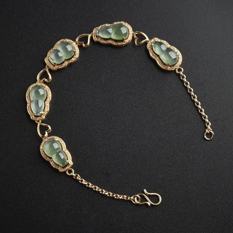 翡翠手链-红掌柜珠宝