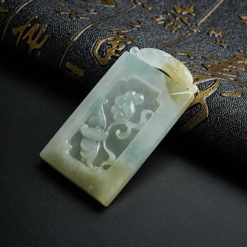 如意吉祥牌吊坠-红掌柜