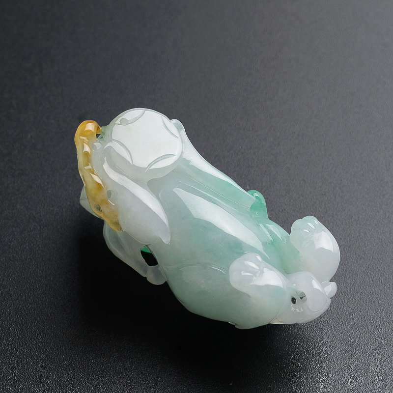 天然翡翠貔貅-红掌柜珠宝