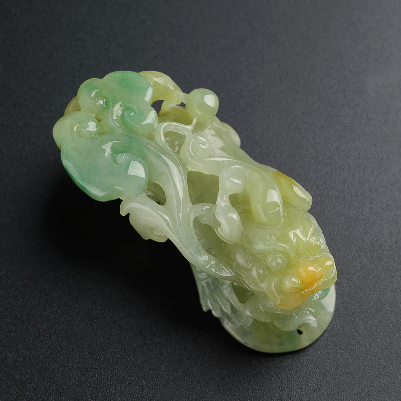 翡翠貔貅-红掌柜